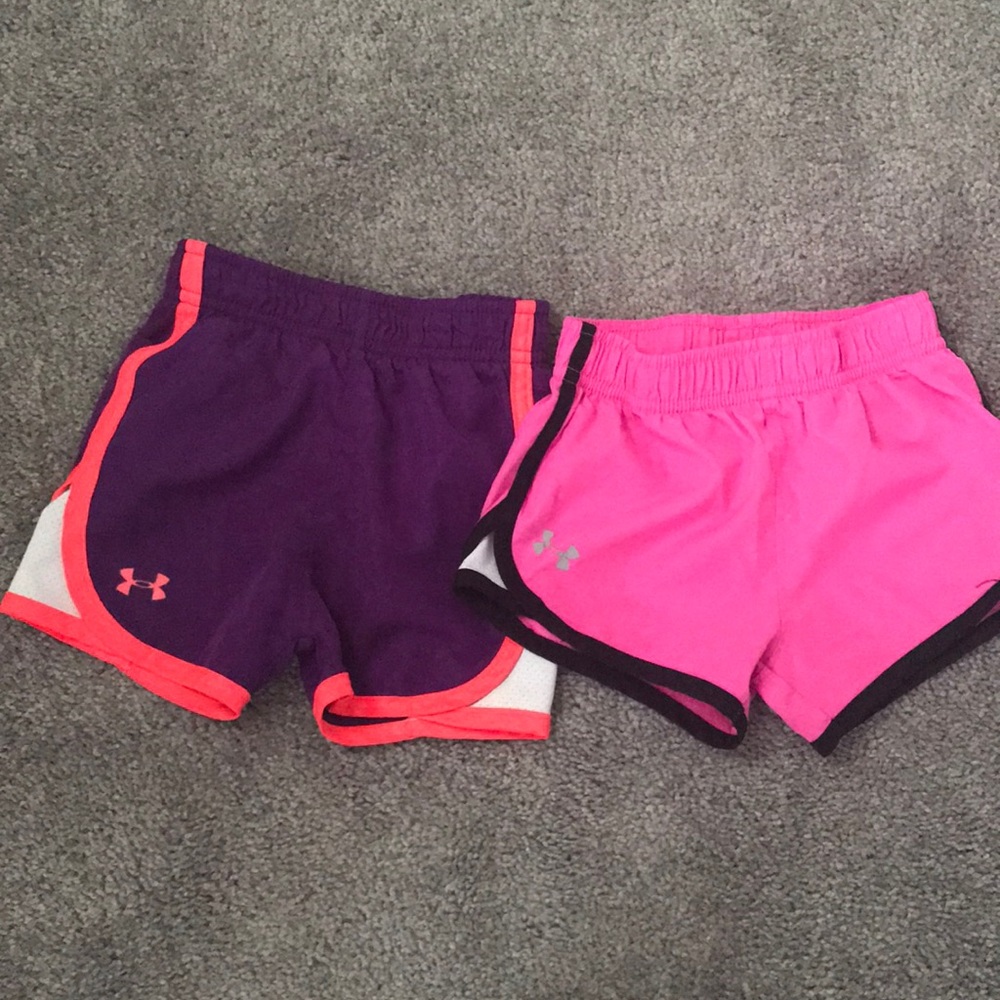 Under armor girls 12 month shorts